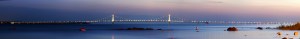 Mackinac Bridge Panorama