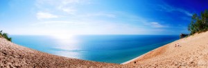 Sleeping Bear Dunes Panorama