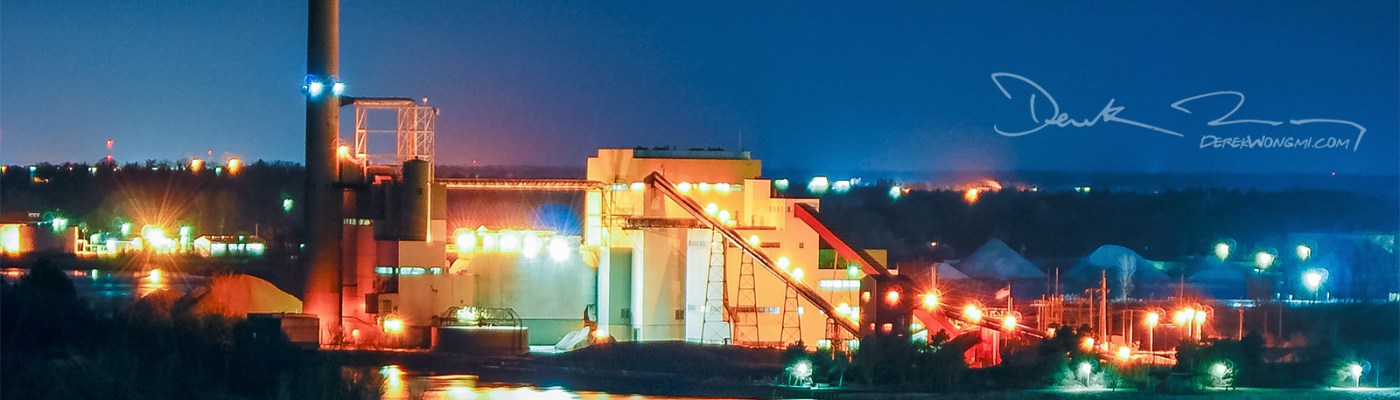 J.B. Sims Generating Station Copyright © DerekWongMI 2007